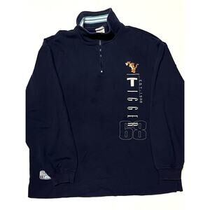 Vintage Tigger Sweater Blue The Disney Store Pullover Crewneck Adult Large